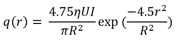 gaussian function